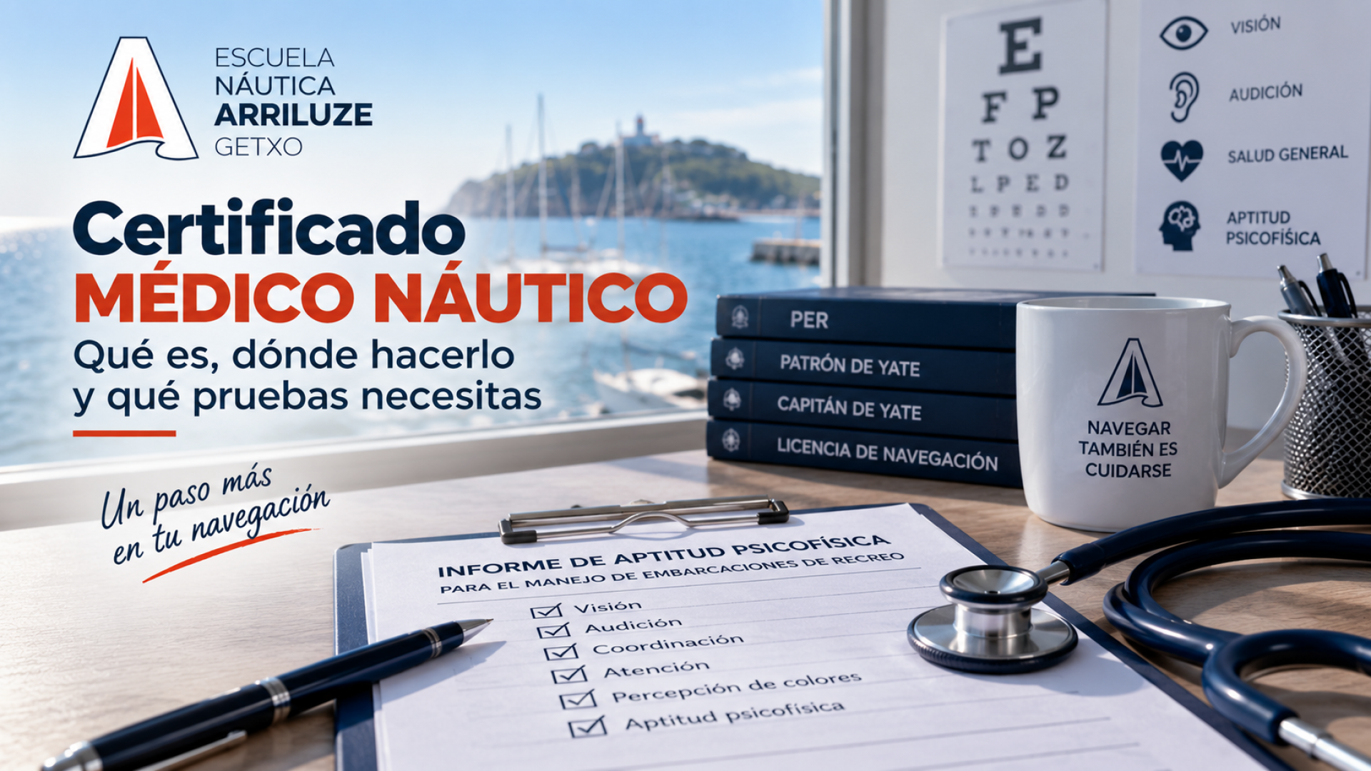 reconocimiento medico nautico